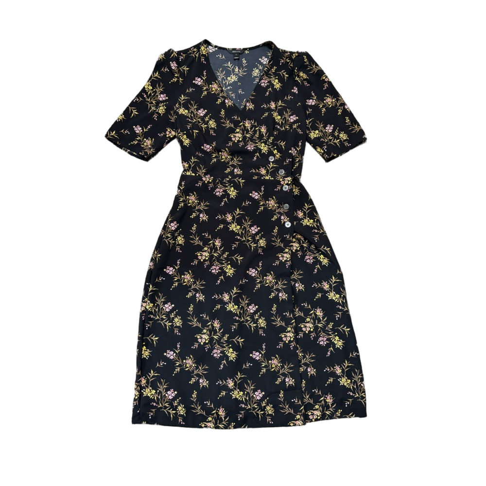 RW&CO. Floral Wrap Dress